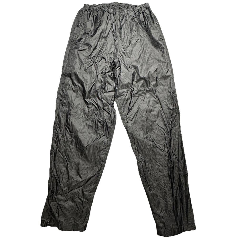 Stearns Dry Wear Pants Adult Medium Black Windbreaker Straight Joggers Mens